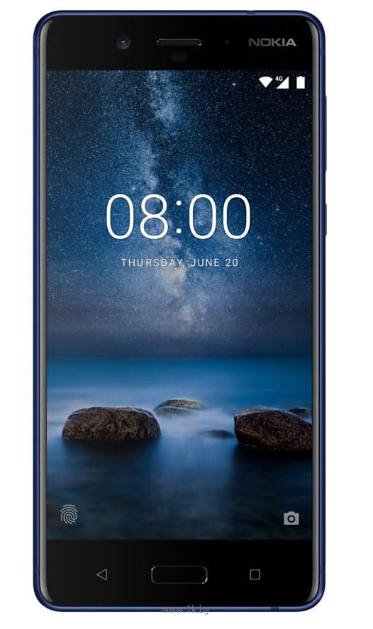 Защитное стекло на экран для Nokia 8 Glass PRO 0.33мм
