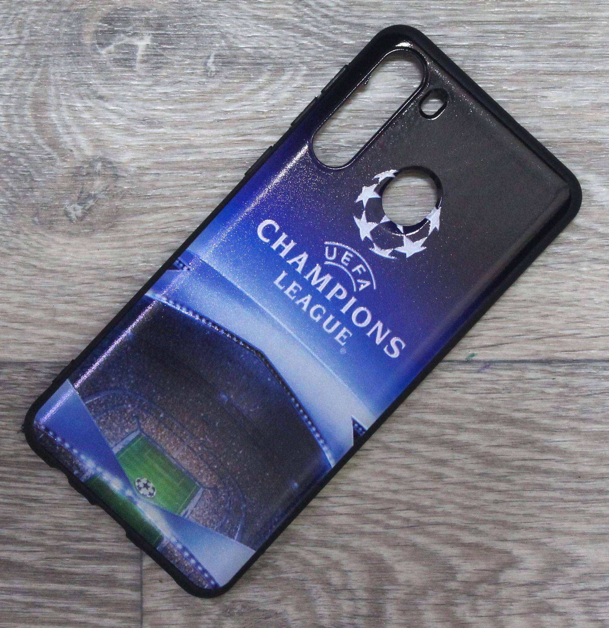 Чехол для Samsung Galaxy A21 силиконовый лига чемпионов