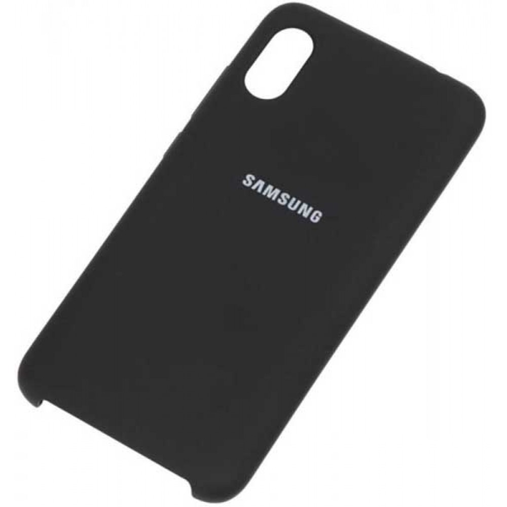 Чехол для Samsung Galaxy A10 Silicone Case чёрный
