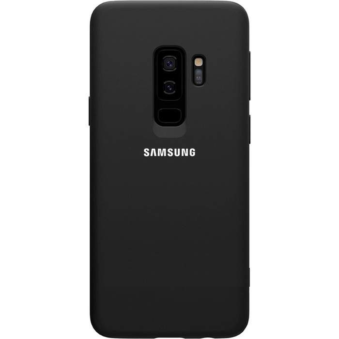 Чехол для Samsung Galaxy S9 Silicone Cover силиконовый черный