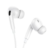 Проводные наушники Borofone BM100 Pro USB Type-C, белые