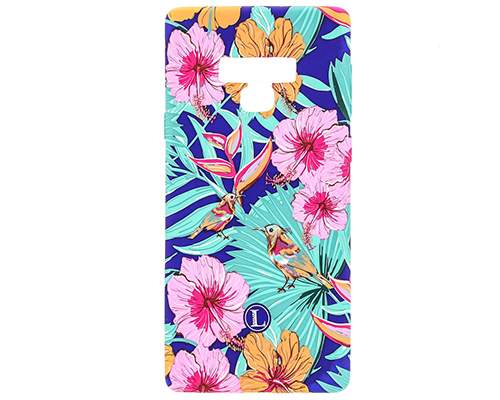 Чехол для Samsung Galaxy Note 9 силиконовый Luxo Flowers H10