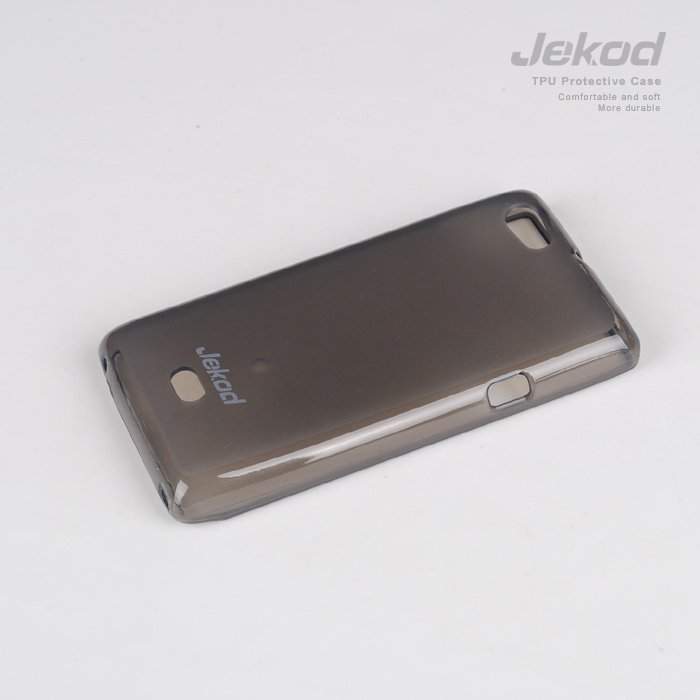 Чехол для Sony Xperia Miro ST23i гелевый Jekod черный (пленка в комплекте)