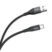 Кабель USB  Type-C Hoco DU02 1.0м 3А