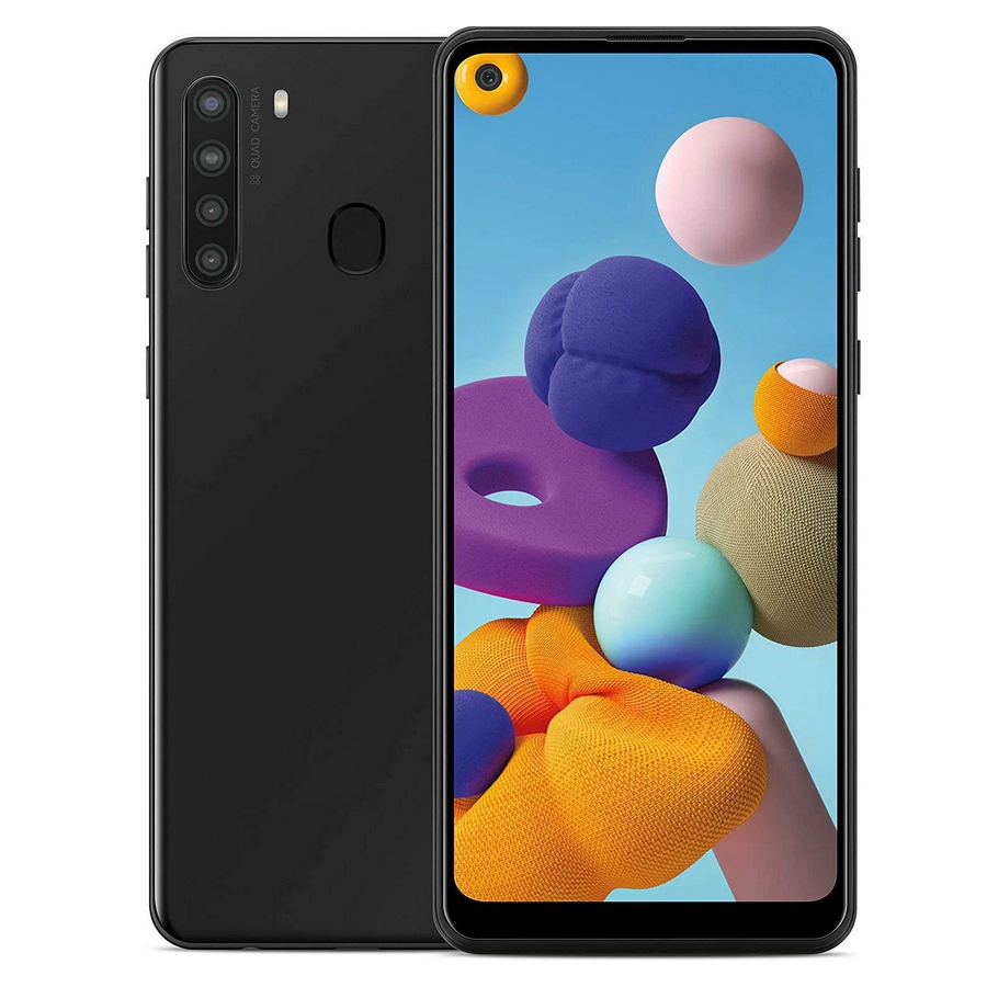 Гидрогелевая пленка AAA класса для Samsung Galaxy A21 на экран глянцевая (установка в подарок!)