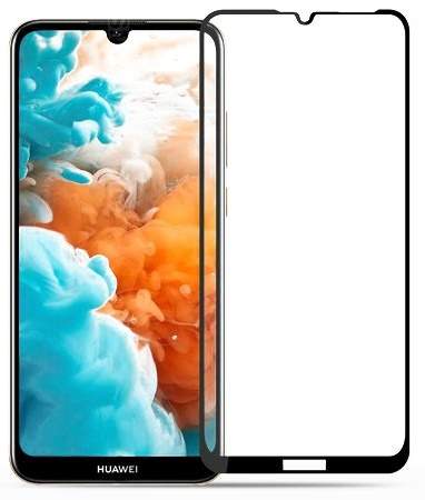 Защитное стекло на экран для Huawei Honor 8S (Y5 2019) Glass Pro черное