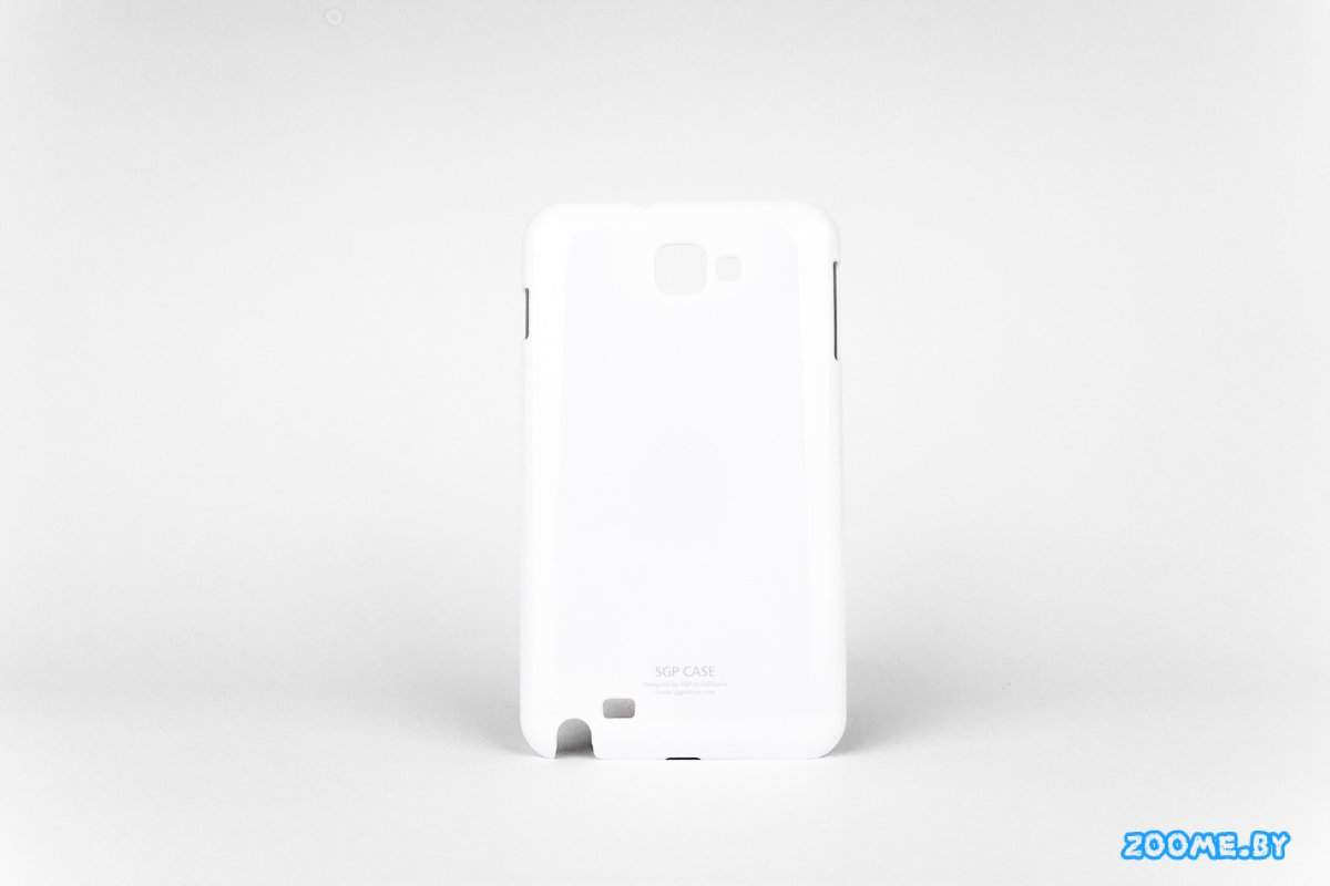 Накладка на заднюю крышку SGP Case для Samsung n7000 Galaxy Note белый пластик