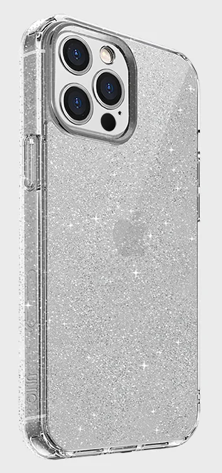 Чехол для iPhone 12 Pro Max Uniq LifePro Tinsel Anti-microbial clear (IP6.7HYB(2020)-LPRTSMK)
