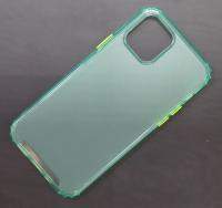Чехол для iPhone 12 Pro Max HQ Case матовый бирюзовый