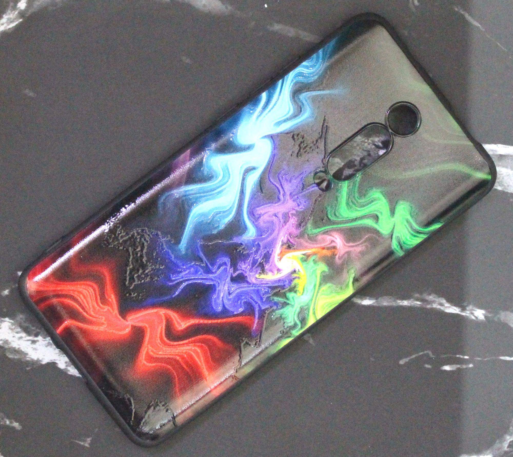 Чехол для Xiaomi Redmi K20/K20 Pro/Mi 9T/Mi 9T Pro силиконовый цветная абстракция