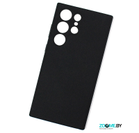 Чехол для Samsung Galaxy S25 Ultra Silicone case черный