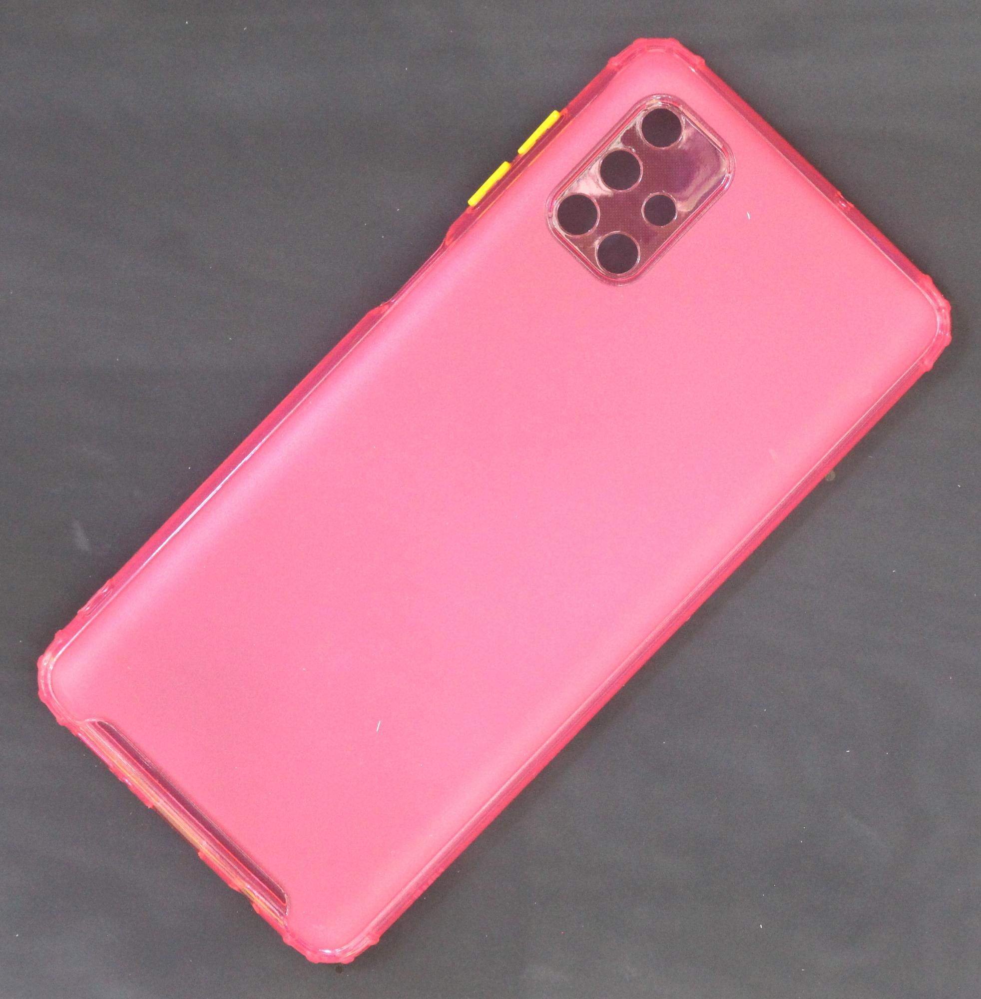 Чехол для Samsung Galaxy M51 HQ Case матовый розовый