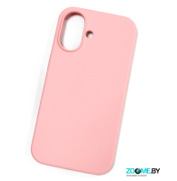 Чехол для iPhone 17 Silicone case розовый