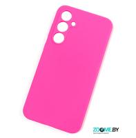 Чехол для Samsung Galaxy A55 Silicone case ярко-розовый