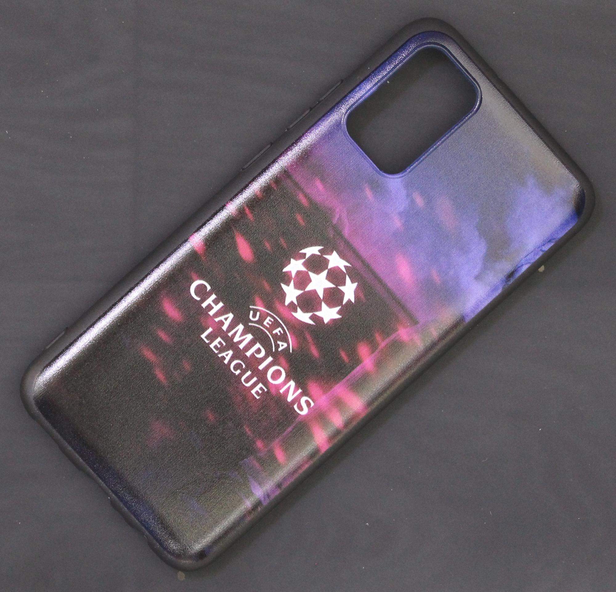 Чехол для Samsung Galaxy A02S силиконовый лига чемпионов