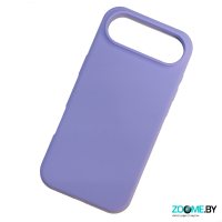 Чехол для iPhone 17 Air Silicone case васильковый