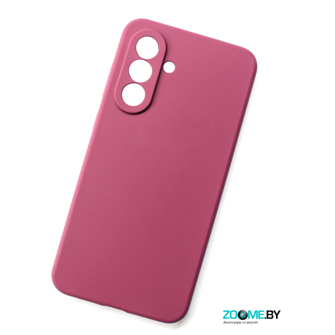 Чехол для Samsung Galaxy A56 Silicone case бордовый
