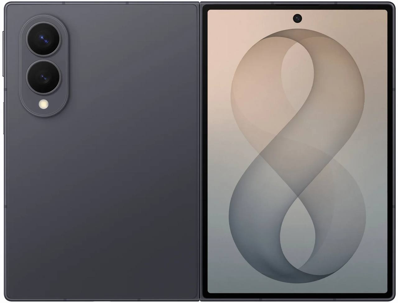 Гидрогелевая пленка премиум класса Антишпион для Samsung Galaxy Z Fold 8 (установка в подарок!)