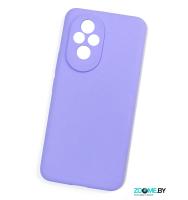 Чехол для Honor 200 Silicone case сиреневый
