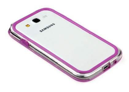 Чехол для Samsung i9500 Galaxy S IV бампер Griffin фиолетовый