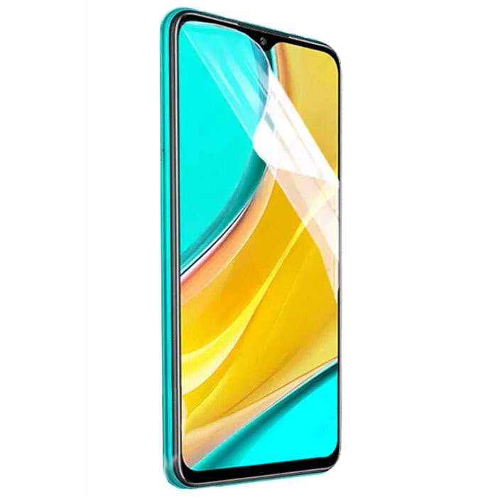 Гидрогелевая пленка для Xiaomi Redmi 9С на экран глянцевая