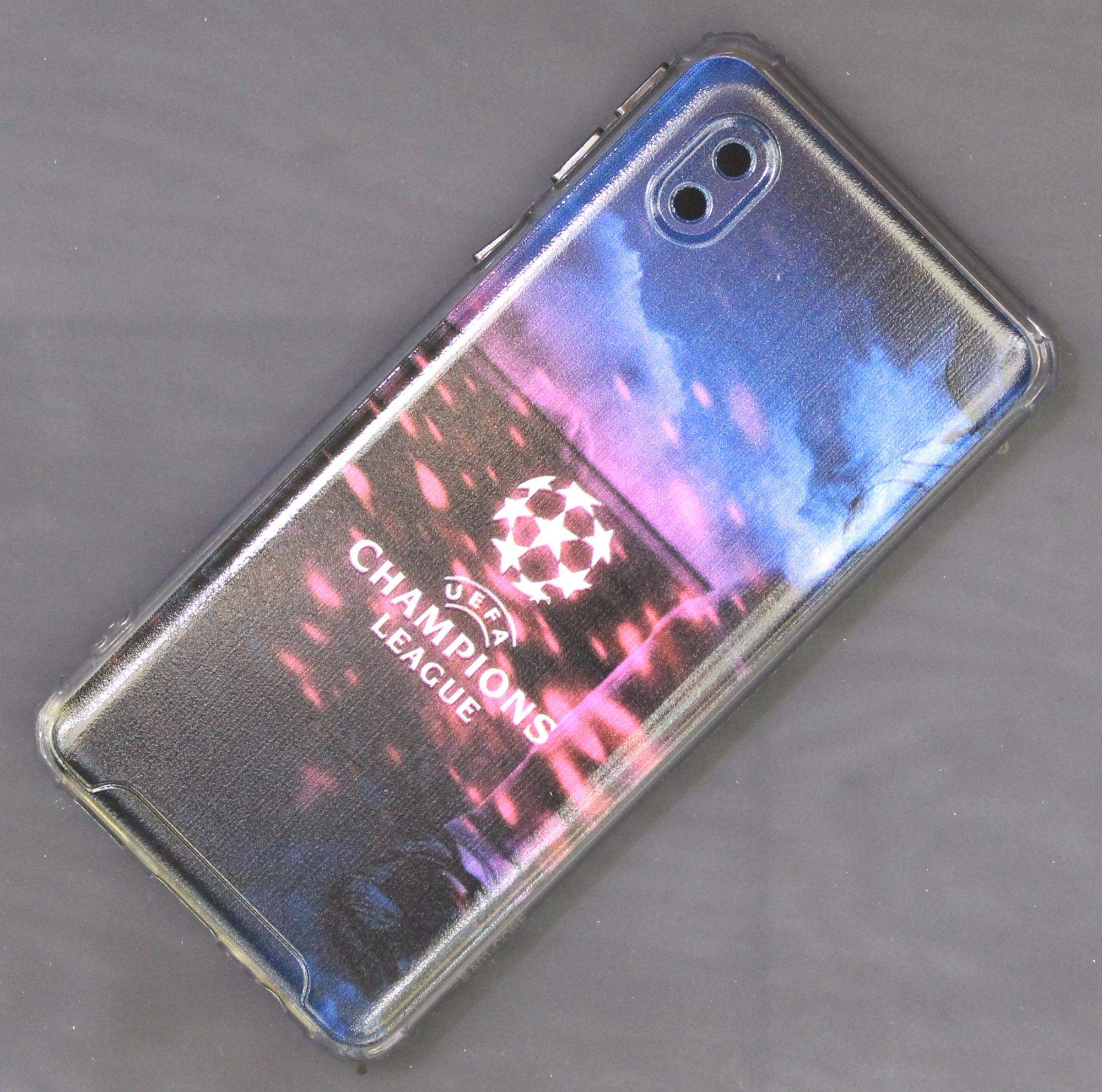 Чехол для Samsung Galaxy A01 Core силиконовый лига чемпионов