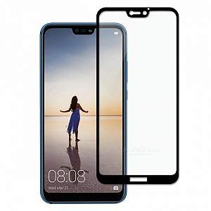 Защитное стекло для Huawei P20 Lite Glass Pro Full Glue черное