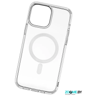 Чехол для iPhone 13 Mini с MagSafe силиконовый прозрачный