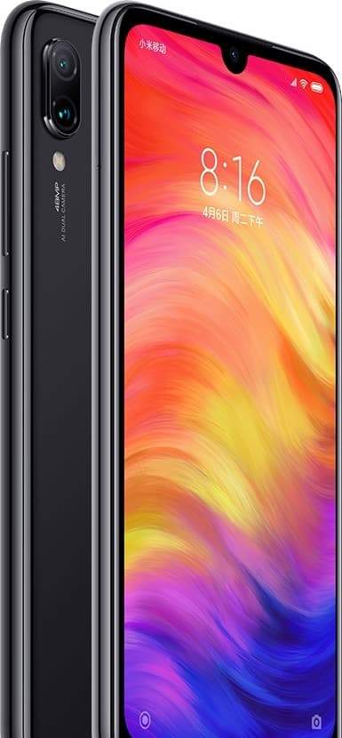 Защитное стекло на экран для Xiaomi Redmi Note 7 Nano ceramics черное