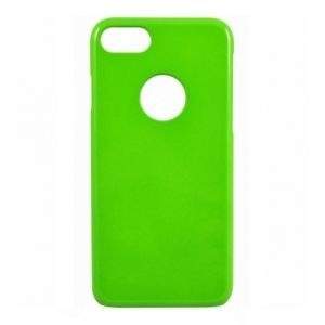 Чехол для iPhone 7 iCover Glossy Lime green/Hole (IP7-G-LGN)