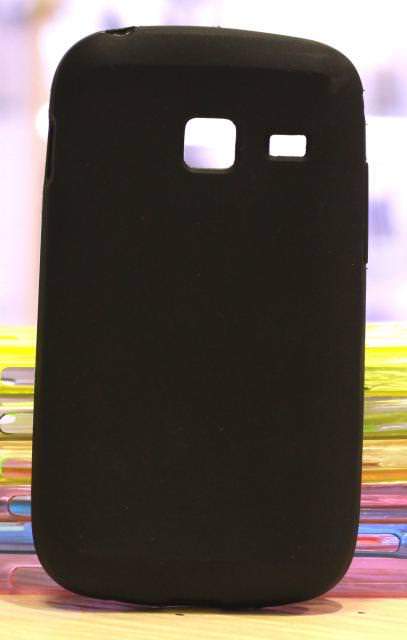 Чехол-накладка для Samsung S6102 Galaxy Y Duos силиконовый SMART матовый черный