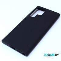 Чехол для Samsung Galaxy S22 Ultra 5G Slilicone Case черный