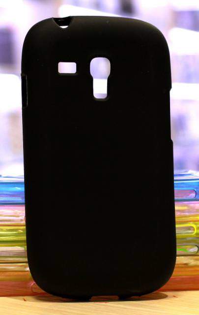 Чехол-накладка для Samsung i8190 Galaxy S3 mini силиконовый SMART матовый черный