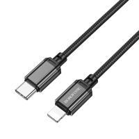 Кабель Borofone BX87 Type-C на Lightning 20W 1м, черный