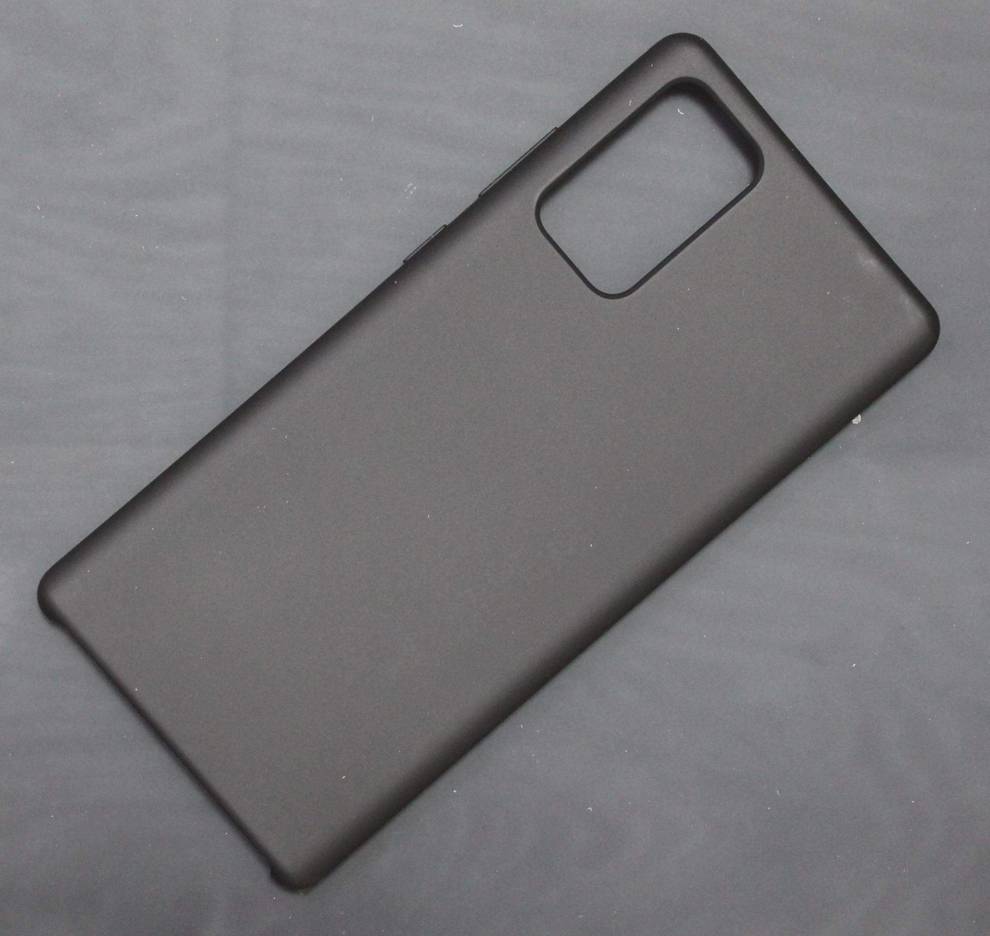 Чехол для Samsung Galaxy Note 20 Silicone Cover чёрный