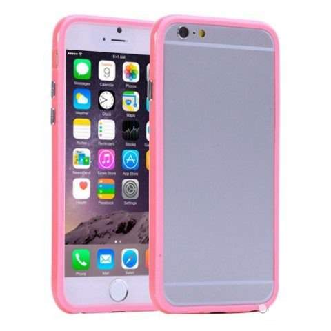 Чехол-бампер для iPhone 6 розовый