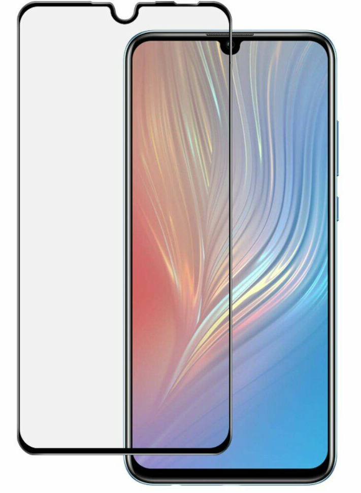 Защитное стекло на экран для Huawei P30 Lite Glass Pro Full Glue черное