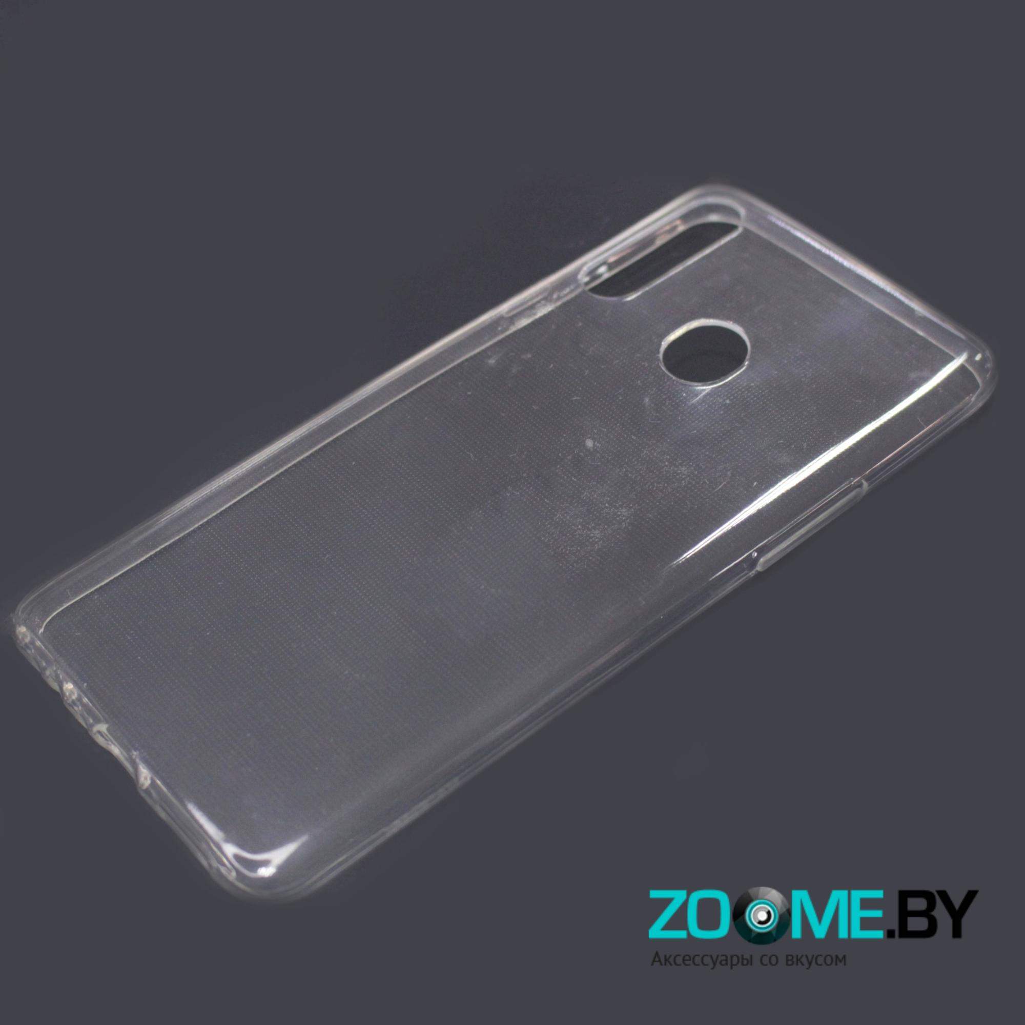 Чехол для Samsung Galaxy A20S силиконовый прозрачный