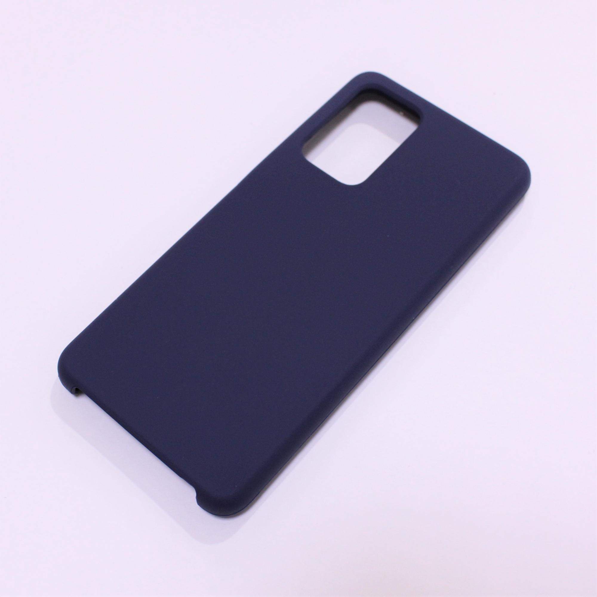 Чехол для Samsung Galaxy A52 5G Silicone Case синий