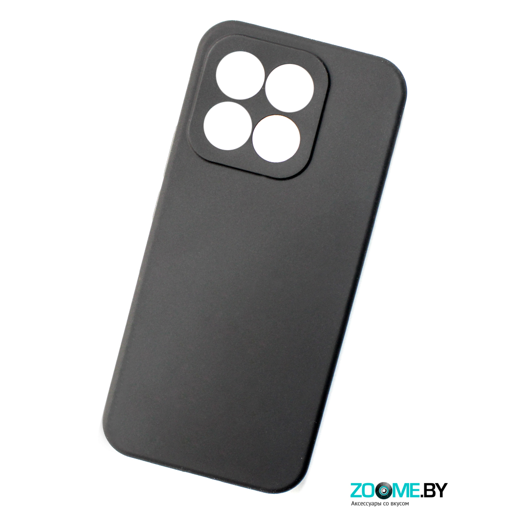 Чехол для Honor X8c/X8b Silicone case черный