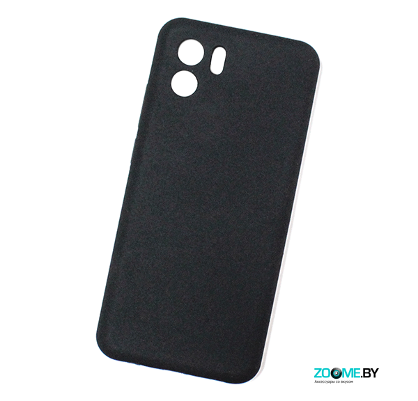 Чехол для Xiaomi Redmi A1 Silicone case черный