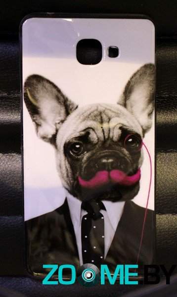 Чехол для Samsung Galaxy A9 (2016) силиконовый New Figure собака в костюме
