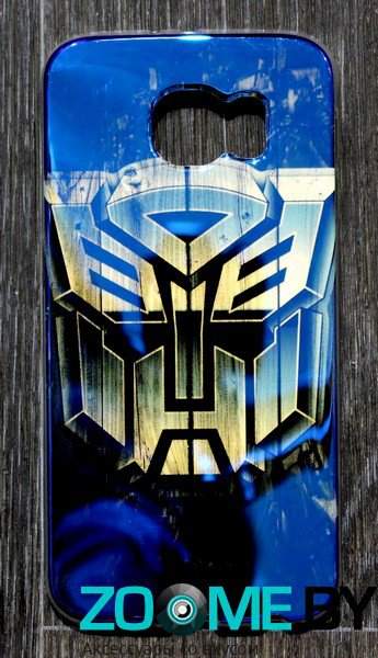 Чехол для Samsung Galaxy S6 (G920) Blue Soft Transformers