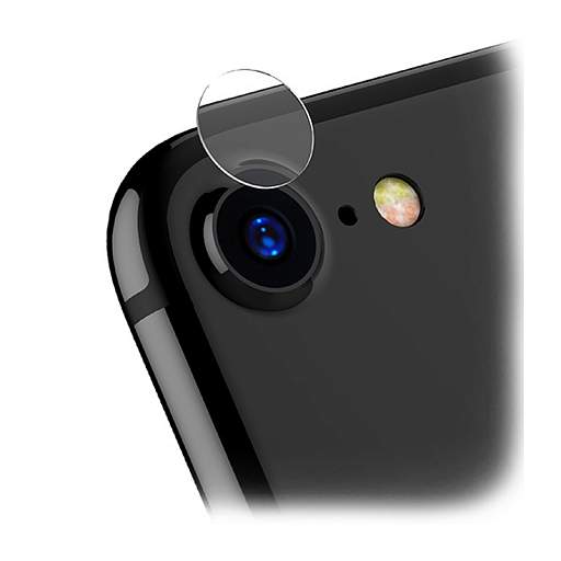 Защитное стекло для камеры на iPhone 7/8
