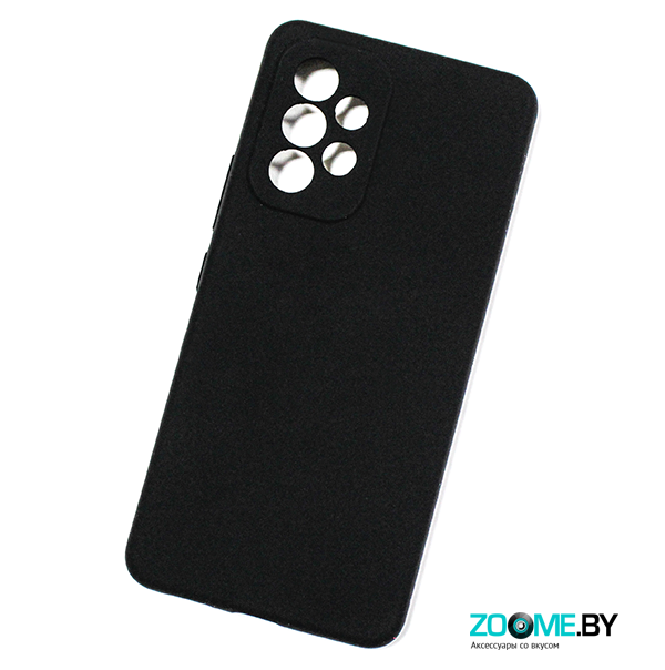 Чехол для Samsung Galaxy A53 5G Silicone case черный