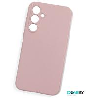 Чехол для Samsung Galaxy A55 Silicone case нежно-розовый