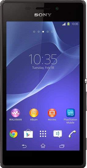Защитная пленка на экран для Sony Xperia M2 Ainy глянцевая