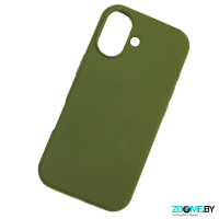 Чехол для iPhone 17 Silicone case темно-зеленый