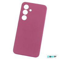 Чехол для Samsung Galaxy S25 Silicone case бордовый