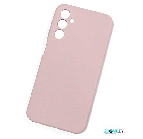Чехол для Samsung Galaxy A24 Silicone case пудровый